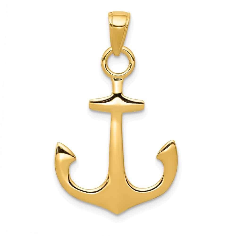 What Nautical Themed Jewelry Are You? 7 book2sail-Anchor Pendant by The Black Bow Jewelry Co