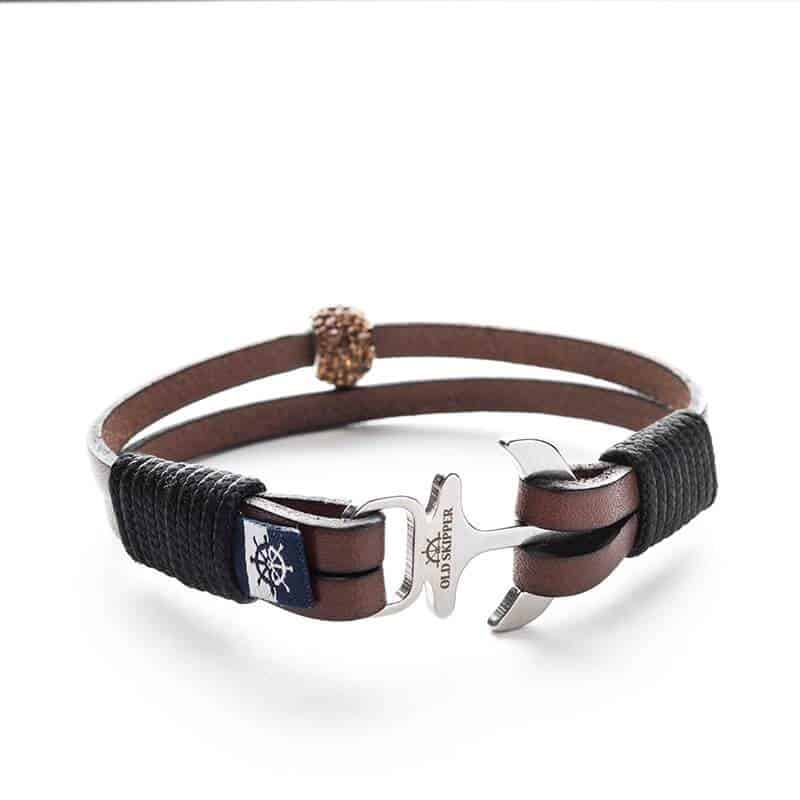 What Nautical Themed Jewelry Are You? 9 book2sail-BRADY NAUTICAL LEATHER BRACELET by Old Skipper