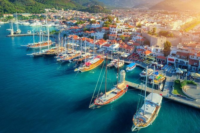 Boat & Yacht Rent in Marmaris Turkey 3 book2sail-Beautfiul view of Marmaris marina