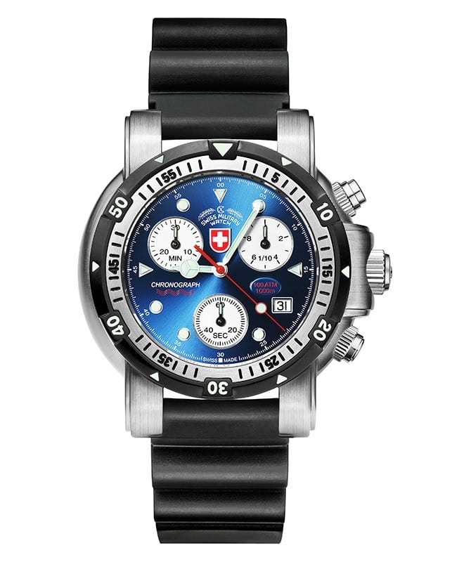 The Sailors timepiece 5 book2sail-CX SWISS MILITARY HANOWA NAVY 100ATM