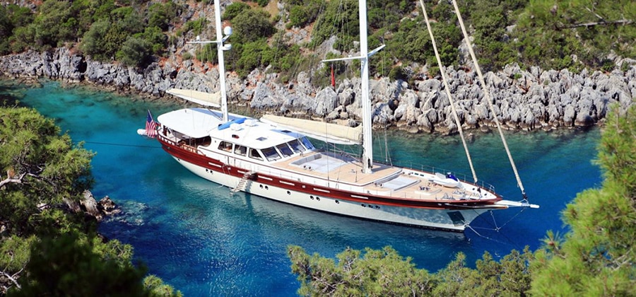 Choosing a Gulet Charter for a Luxurious Historical Trip in Turkey 3 book2sail-Chartering a Gulet Yacht in Turkey