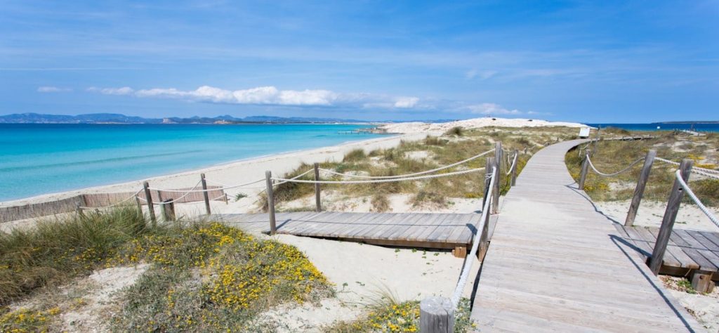 Balearic Islands | Yacht Charter Itinerary 6 book2sail-ES CALO SANT AGUSTI MIGJORN BEACH