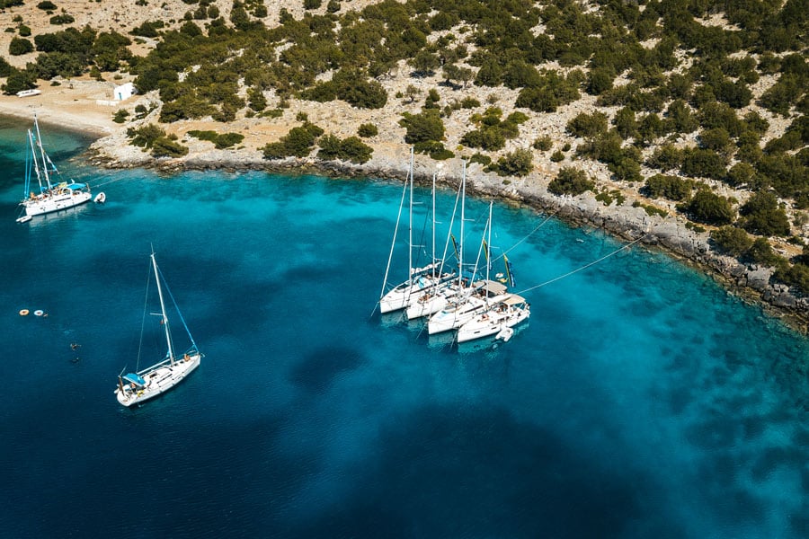 How Much Sailing License Cost in Croatia, Greece & Turkey? 5 book2sail-Greece 3