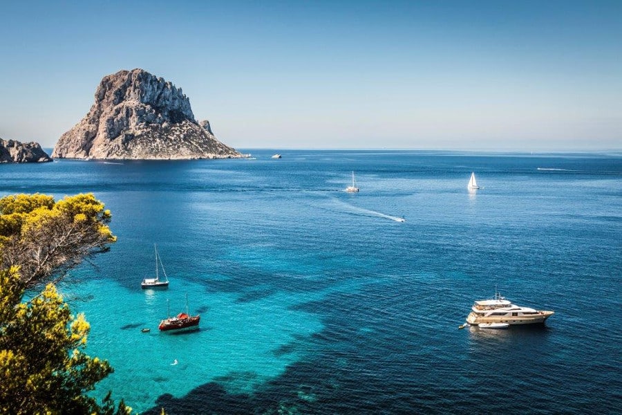 Yachting Holidays: Charter A Private Yacht For Luxury Vacation in Ibiza 3 book2sail-Ibiza Sea