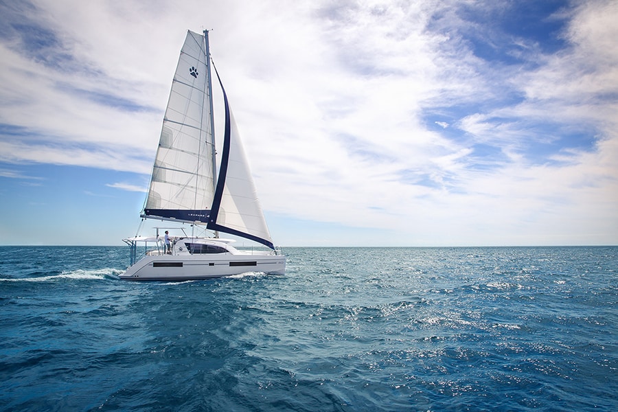 Leopard 40: Ultimate Luxury Sailing Experience in Turkey 5 book2sail-Leopard 40 sailng 2