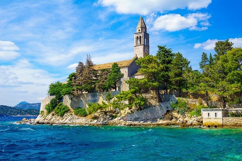 Two Week Plan for Adriatic Sea Itinerary 14 book2sail-Lopud Dubrovnik