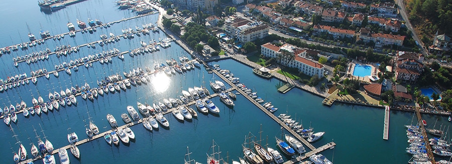 Yacht Charter Turkey: Full Day Sailing Trip to Fethiye and the Islands 3 book2sail-Marina Fethiye Turkey