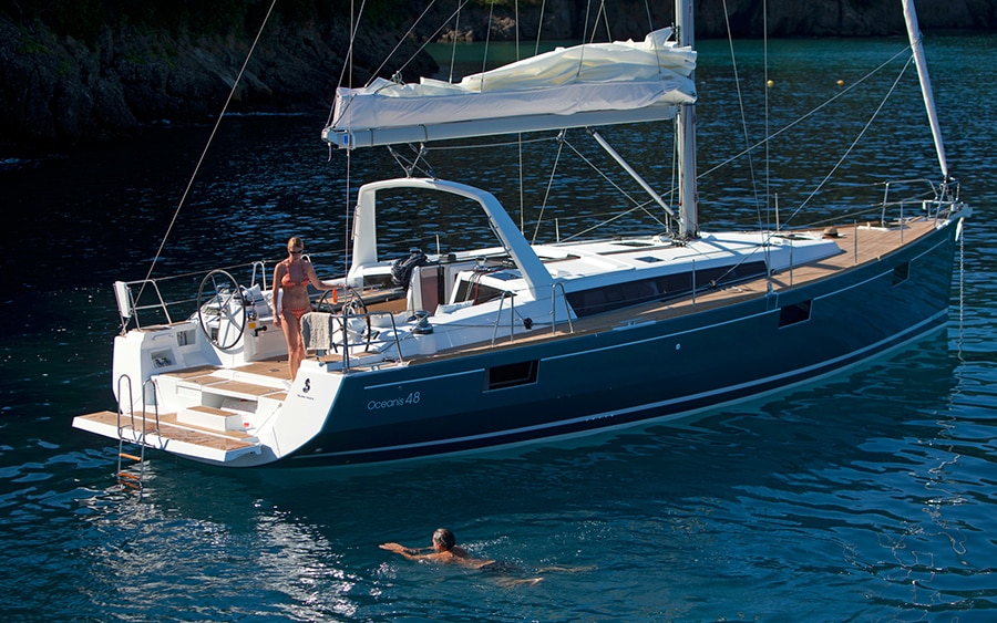 Oceanis Yacht Charters: Travel in Style and Comfort in Mallorca 5 book2sail-Oceanis 48