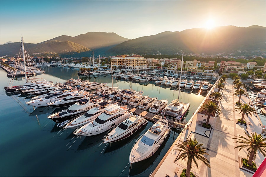 Top 5 Largest Yacht Berths in The World 4 book2sail-Porto Montenegro