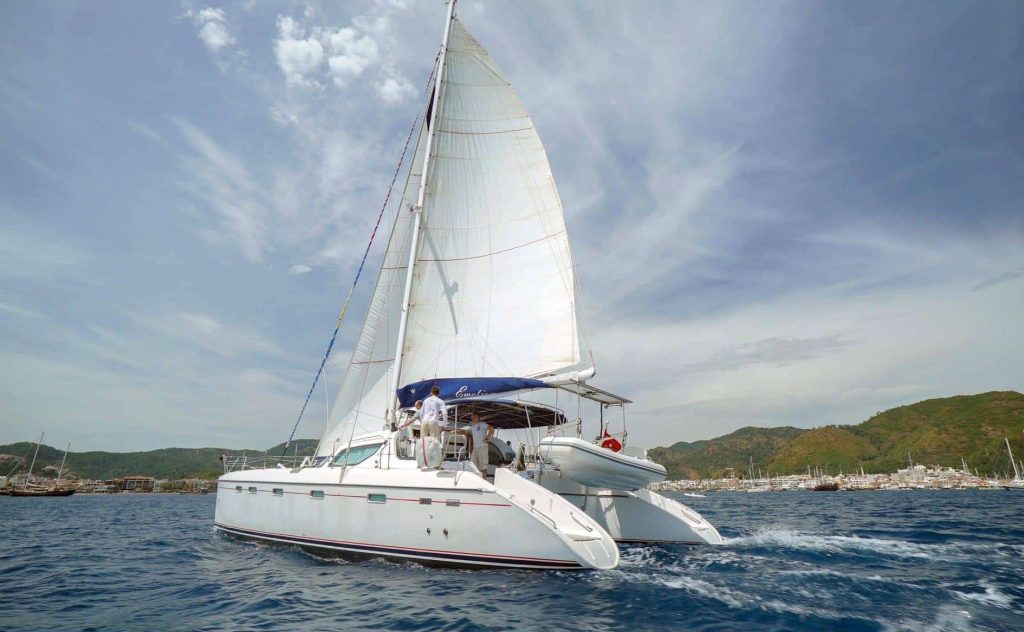 Daily and Weekly Boat Charter Athens Greece 4 book2sail-Privilege 465 e1581519846986