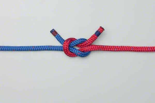 Knots That Every Sailor Must Know 5 book2sail-SQUARE KNOT REEF KNOT