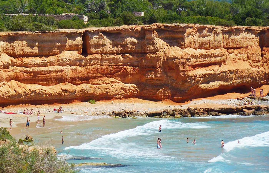 Our top locations for sailing in Ibiza 8 book2sail-Sa Caleta