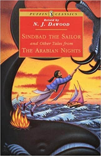 Greatest maritime novels in world literature 18 book2sail-Sindbad the Sailor and Other Tales from the Arabian Nights Anonymous