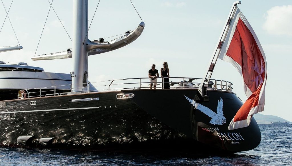 The MALTESE FALCON Superyacht | Luxury Sailing Yacht for Charter 6 book2sail-Superyacht luxury yacht Maltese Falcon