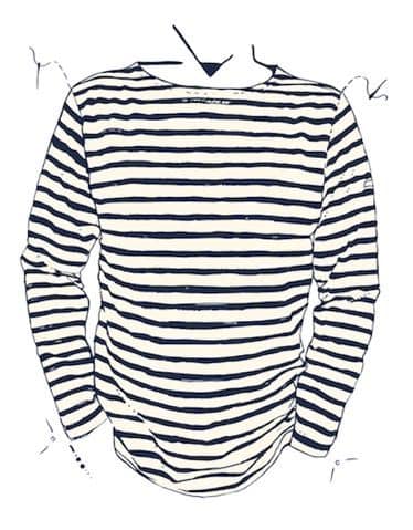 Timeless Nautical Fashions 3 book2sail-breton stripped shirt