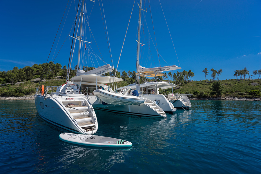 Charter the Spacious Catamaran 570: Experience Leisure in Water 9 book2sail-catamaran 570 mala 1