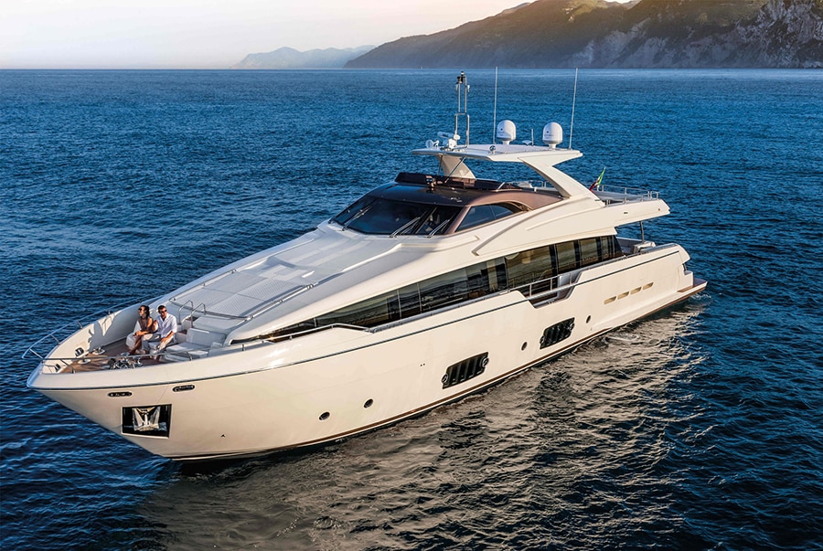 Ferretti 960: Luxury Yacht Charter in Croatia 6 book2sail-choose your own yacht for chartering in Croatia