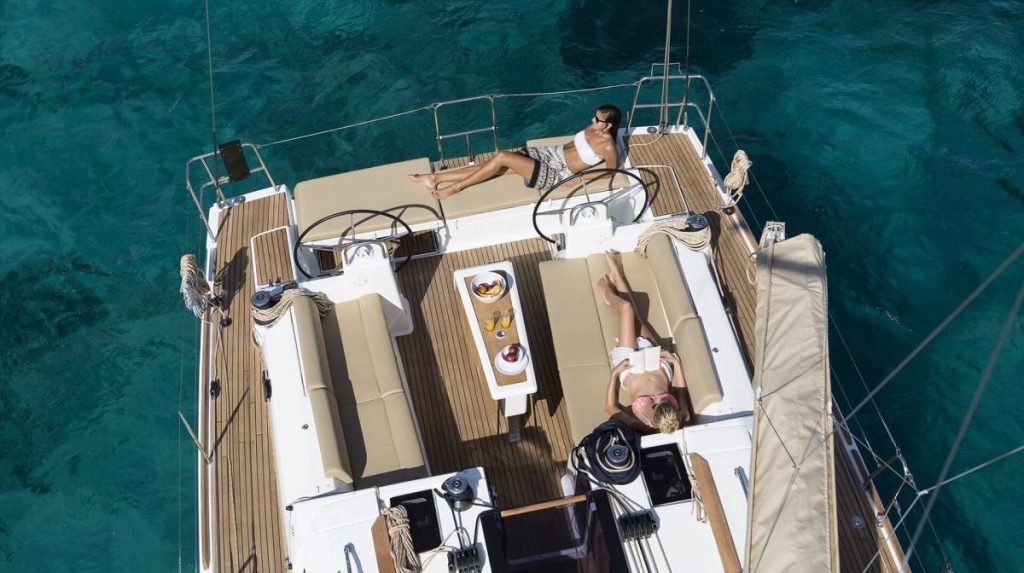 10 Great Reasons to Sail 3 book2sail-dufour 460 gl 14 15m sailing yacht palma de mallorca cockpit