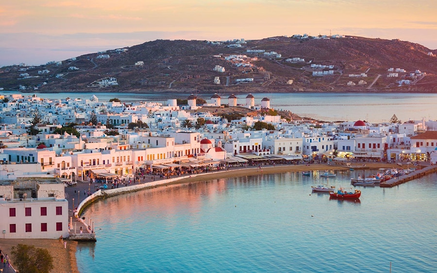One Week Itinerary for Sailing in the Cyclades (Athens to Paros) 1 book2sail-harbor mykonos greece CELEBMYKONOS0817
