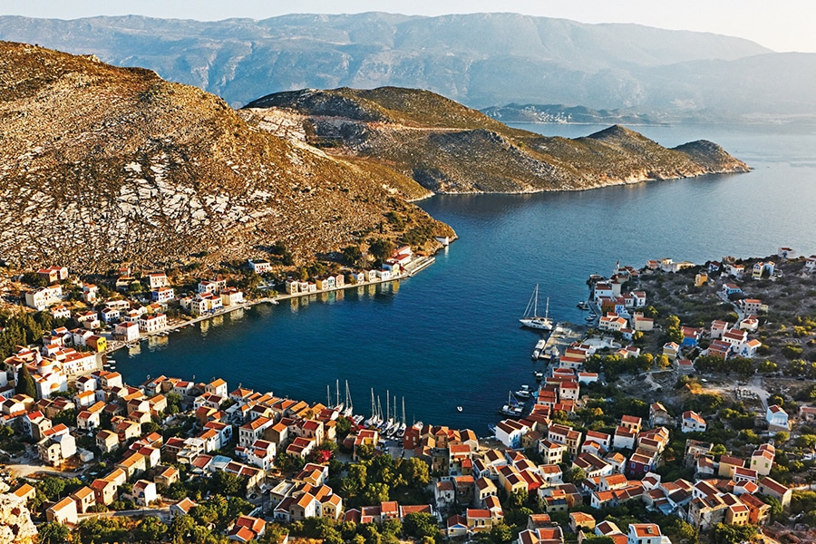5 Greek Islands That Few People Know – Discover Them on a Sailing Boat! 3 book2sail-kastellorizo harbour greece