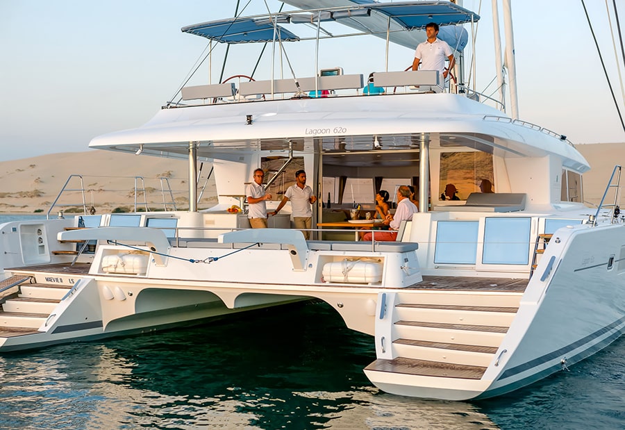 Boat Rentals in Pag, Croatia: Experience the Unique Catamaran Lagoon 620 1 book2sail-lagoon 620 catamaran charter croatia