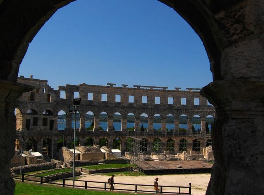Sailing in Croatia: 10 Facts about the Croatian Coast 6 book2sail-pula croatia ancient amphitheatre